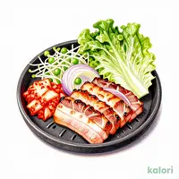Iron Plate Samgyeopsal (Pork Belly)