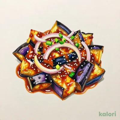 シビカラ麻辣よだれ茄子