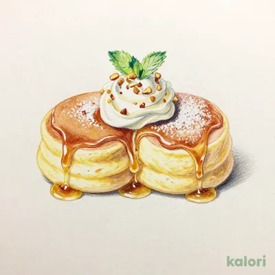 メープルスフレパンケーキ