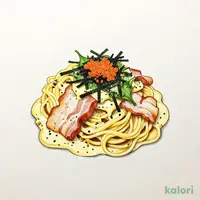 和風カルボナーラ 生パスタ