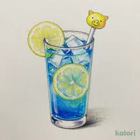 超すっぱい ブルーレモンサワー