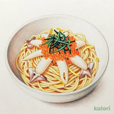 イカとたらこの柚子風味
