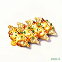 チーズのせ餃子