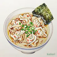 ワンタン麺