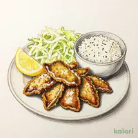 牛レバーの唐揚げ定食
