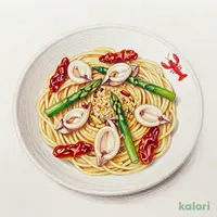 【秋冬限定】ミニ甲イカとボッタルガのペペロンチーノ