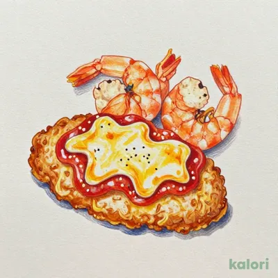 エビフライ＆チキンミラネーズ