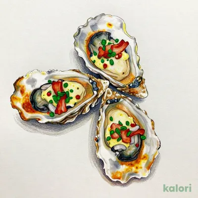 オイスターのバジルバターグリル（3ピース）