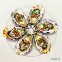 オイスターのバジルバターグリル（5ピース）