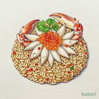 カニピラフ