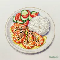 ガーリックシュリンププレート（メイン単品）