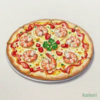シュリンプパイピザ