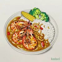 Shrimp and Vegetable Curry (Main Only)