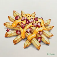 フレンチフライwithチーズソース