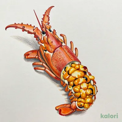 ライブロブスター（ウニソース）（ラージ）