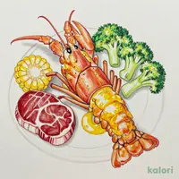 Lobster Thermidor & American Steak