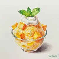 完熟マンゴーのグラニテ