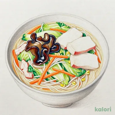 1日に必要な野菜がとれる塩たんめん