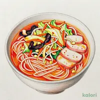 1日に必要な野菜がとれる赤たんめん