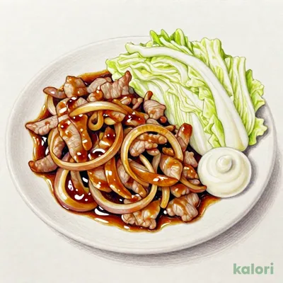 ハーフ生姜焼き