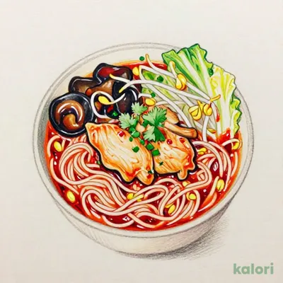 麻辣湯麺（中華麺）