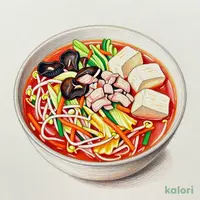 Spicy Red Vegetable Soup