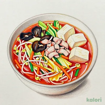 1日に必要な野菜がとれる赤スープ