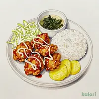 Fried Chicken Set Meal