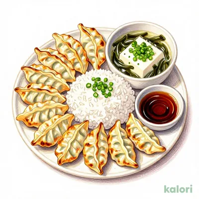 W Gyoza Set