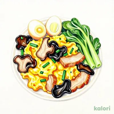 Stir-fried Wood Ear Mushroom and Eggs