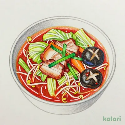Red Soup with a Day's Worth of Vegetables