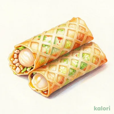 Fried Scallop Spring Rolls