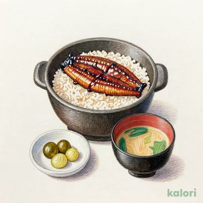 うなぎ釜めし御膳