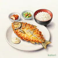 アジフライ定食