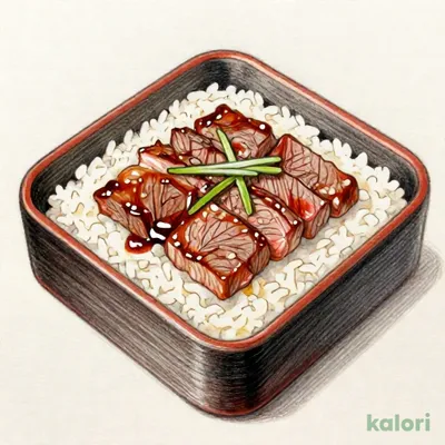 ステーキ重定食