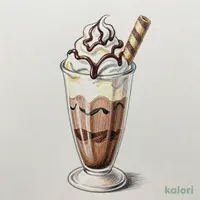 チョコレートパフェ
