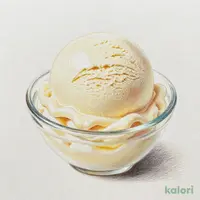 バニラアイス