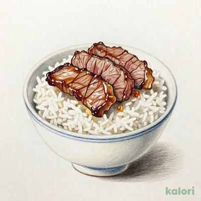 ミニステーキ丼単品