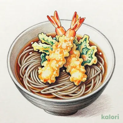 天ぷらそば