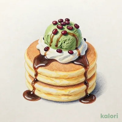 抹茶パンケーキ