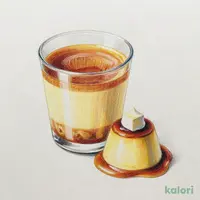 生キャラメルとカタラーナのパフェ