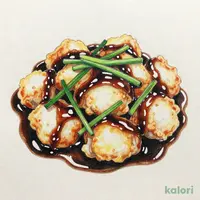 白身魚の黒酢炒め単品