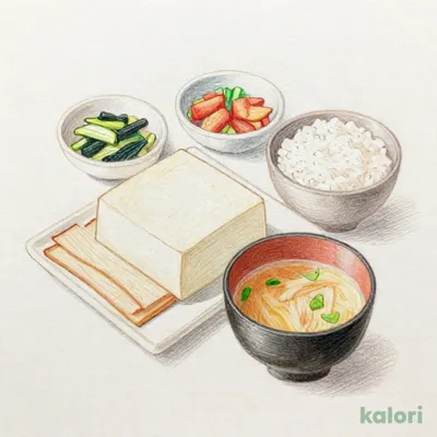 豆腐と湯葉の御膳