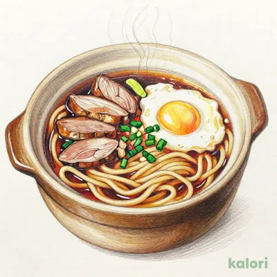 鍋焼きうどん単品