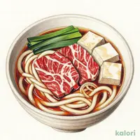 黒毛和牛すき焼きうどん単品