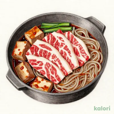 黒毛和牛すき焼き単品