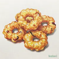 イカのフリット 舞茸添え