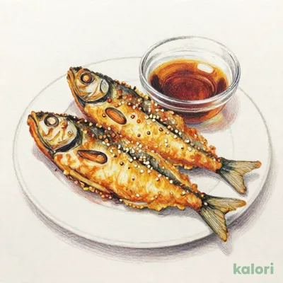 キスの香ばし揚げ 胡麻ちりめん衣