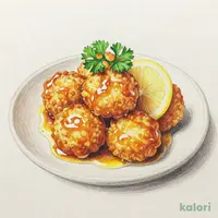 牡蠣のフリット レモンソース