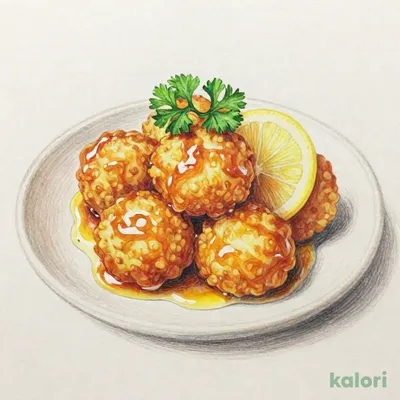 牡蠣のフリット レモンソース